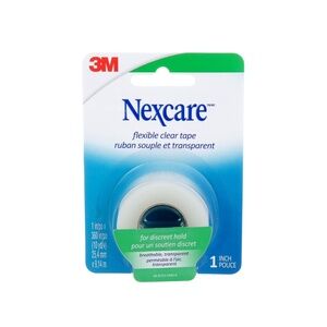 Nexcare Flexible Clear Tape 1 in x 360 in (25.4 mm x 9.1 m), 1/Pack | NWT